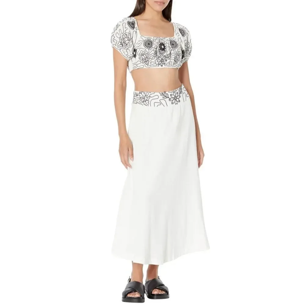 Free People Lotus Set Dress Size M